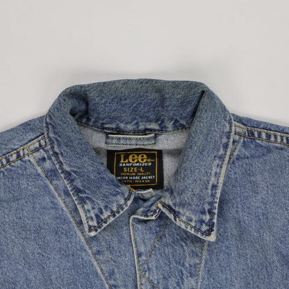 Lee Vintage Denim Jacket Blue Large Cotton Denim