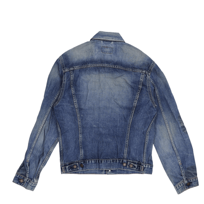 Levi's Vintage 70500 Blue Denim Trucker Jacket Large 100% Cotton