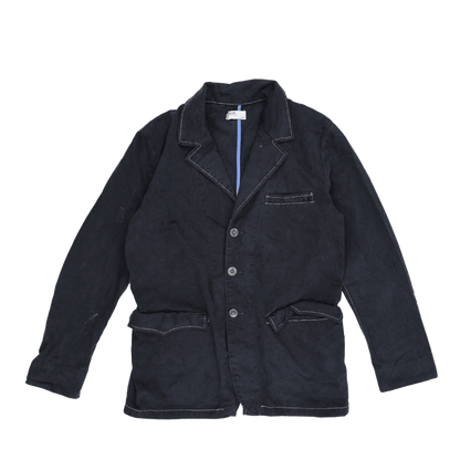 Levi's Red Tab Vintage Navy Cotton Blazer Jacket Large