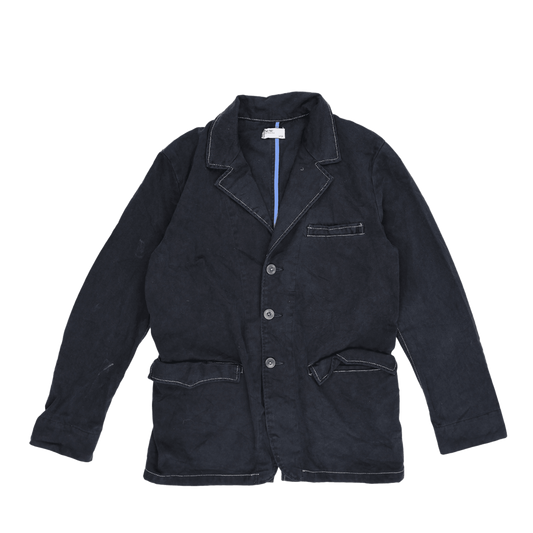 Levi's Red Tab Vintage Navy Cotton Blazer Jacket Large