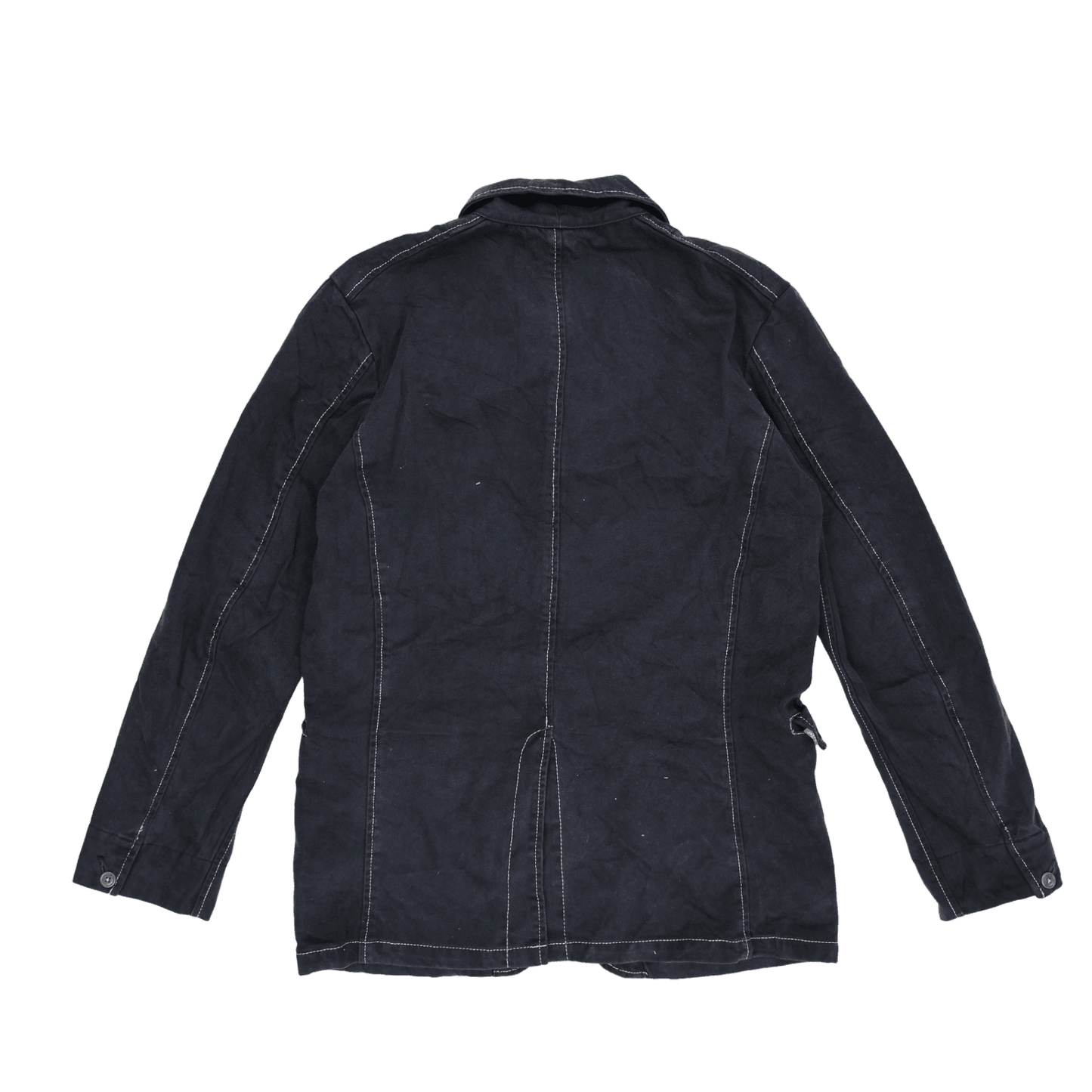 Levi's Red Tab Vintage Navy Cotton Blazer Jacket Large