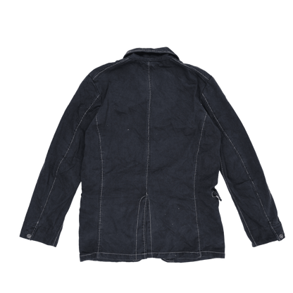 Levi's Red Tab Vintage Navy Cotton Blazer Jacket Large