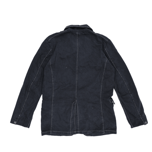 Levi's Red Tab Vintage Navy Cotton Blazer Jacket Large