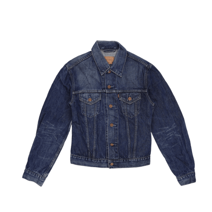 Levi's Vintage 70590 Medium Denim Jacket Blue Denim Cotton Collared