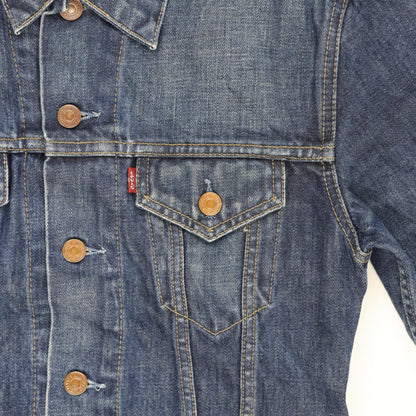 Levi's Vintage 70590 Medium Denim Jacket Blue Denim Cotton Collared