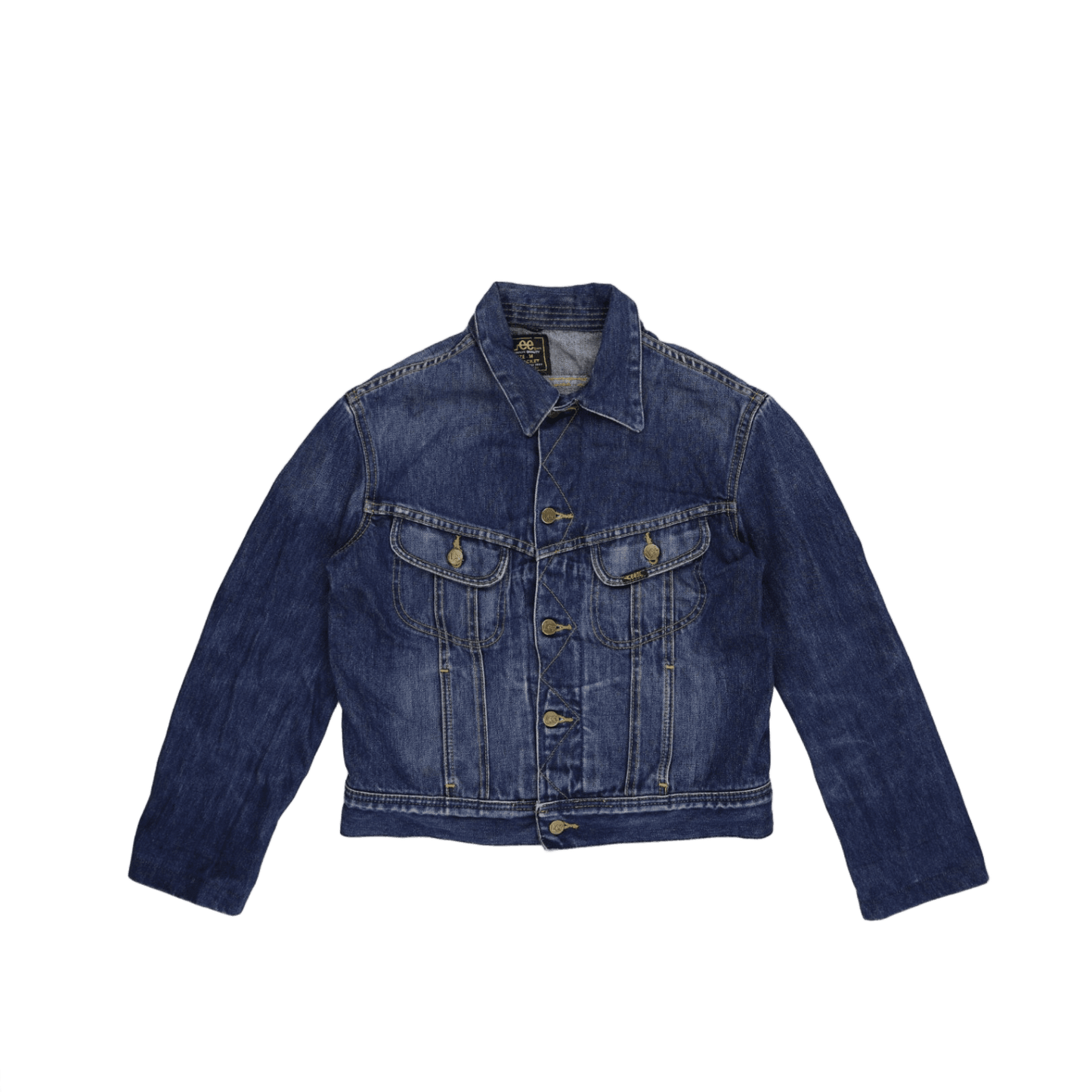 Lee Vintage Denim Jacket Classic Blue Medium Cotton
