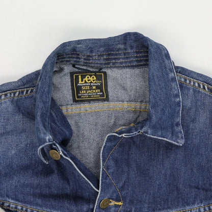 Lee Vintage Denim Jacket Classic Blue Medium Cotton