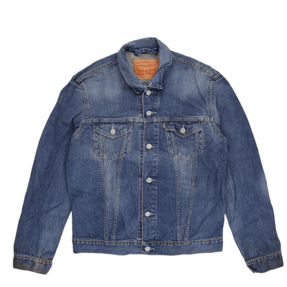 Levi Strauss & Co Trucker Jacket Blue Size L Denim Unisex