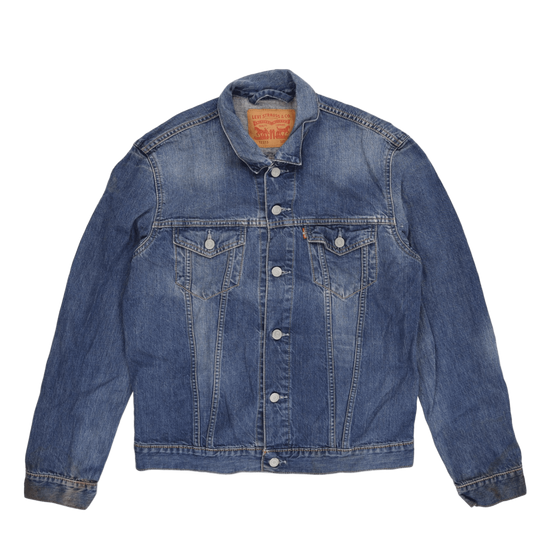 Levi Strauss & Co Trucker Jacket Blue Size L Denim Unisex