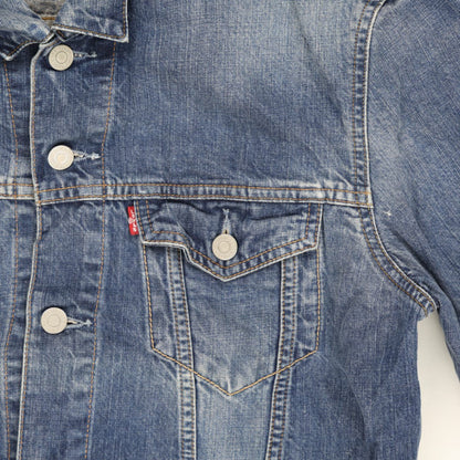 Levi Strauss & Co Trucker Jacket Blue Size L Denim Unisex