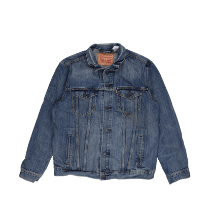 Levi's Vintage Blue Denim Trucker Jacket XL Cotton