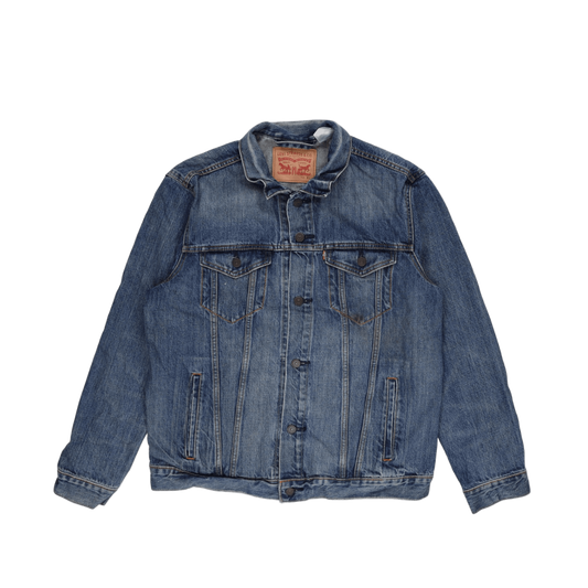 Levi's Vintage Blue Denim Trucker Jacket XL Cotton