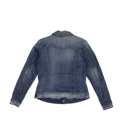 Levi's Classic Blue Denim Trucker Jacket Women's Medium Cotton Vintage