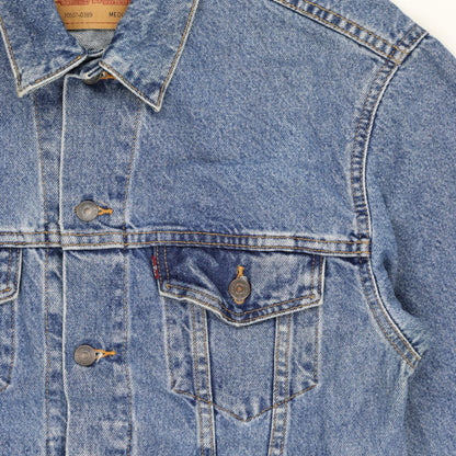 Levi's 70507-0389 Blue Denim Trucker Jacket Medium Cotton Vintage