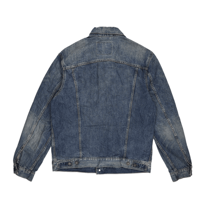 Levi's Vintage 70589 XL Blue Denim Jacket Cotton Trucker Collared