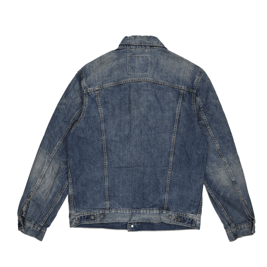 Levi's Vintage 70589 XL Blue Denim Jacket Cotton Trucker Collared