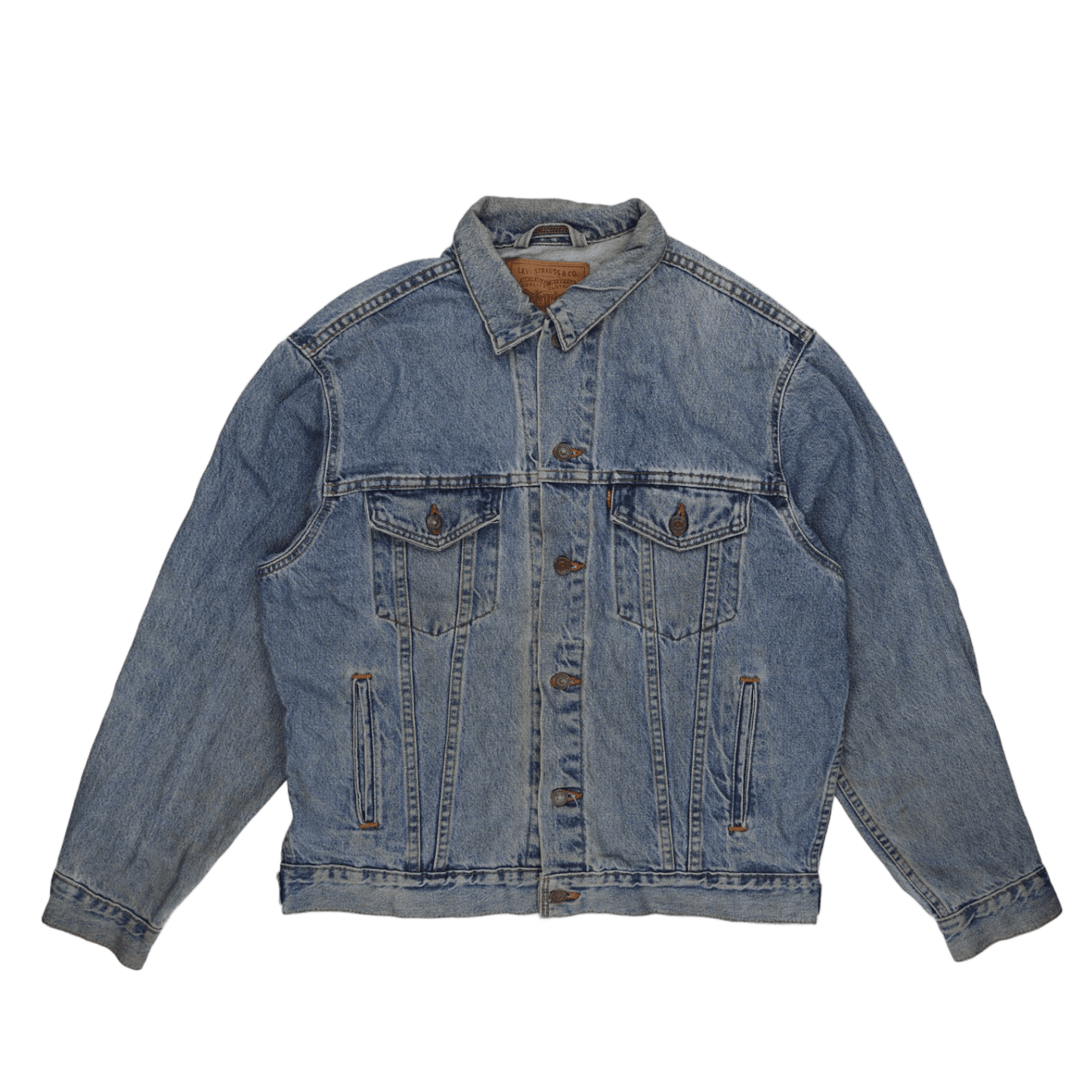 Levi's Vintage Denim Trucker Jacket Blue Medium Cotton