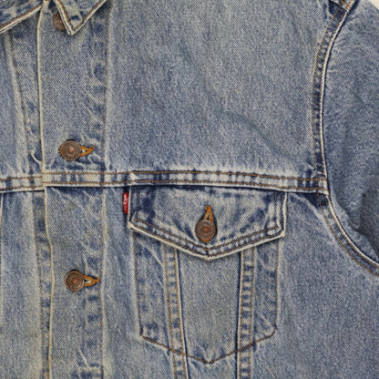 Levi's Vintage Denim Trucker Jacket Blue Medium Cotton