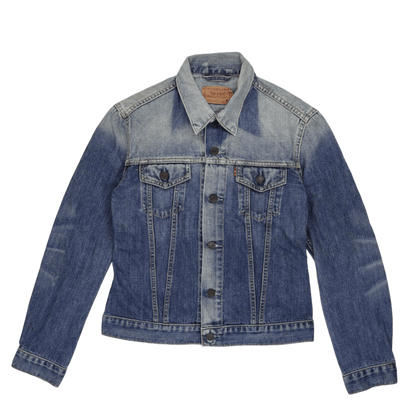 Levi Strauss and Co Vintage Blue Denim Jacket Women Medium Cotton Collared