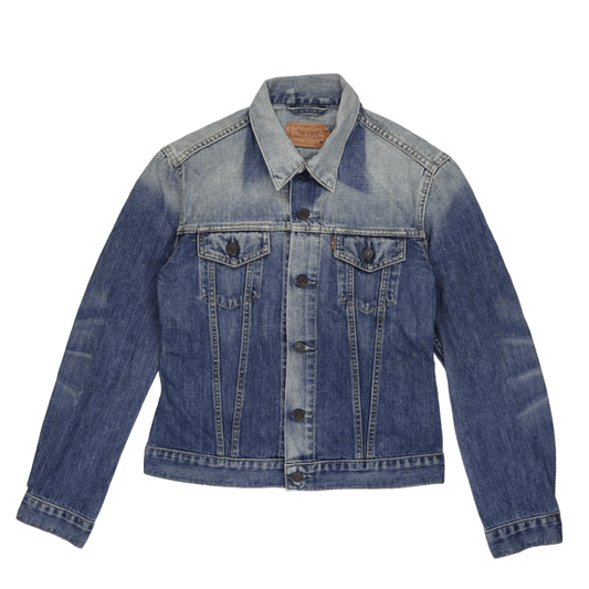 Levi Strauss and Co Vintage Blue Denim Jacket Women Medium Cotton Collared