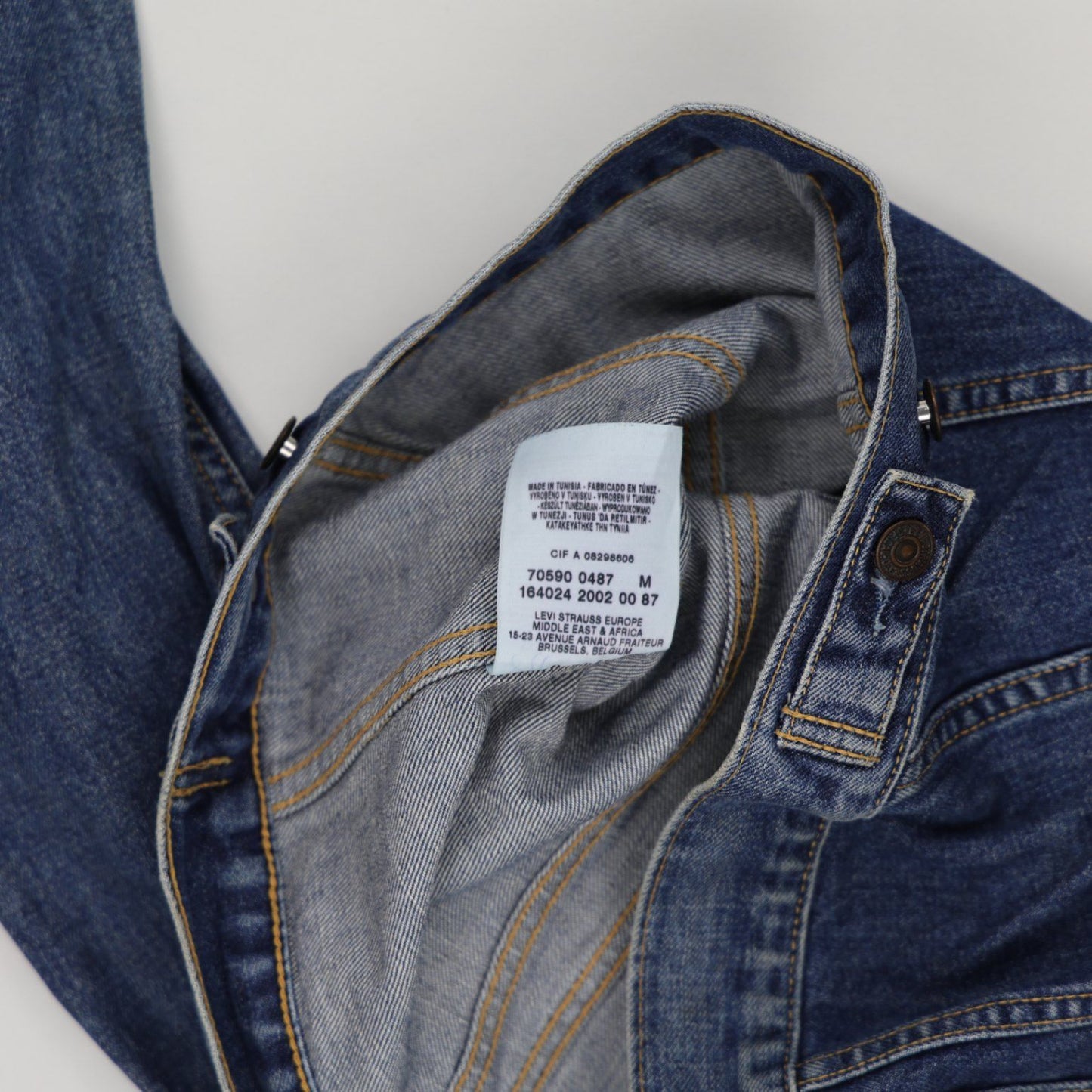 Levi Strauss and Co Vintage Blue Denim Jacket Women Medium Cotton Collared