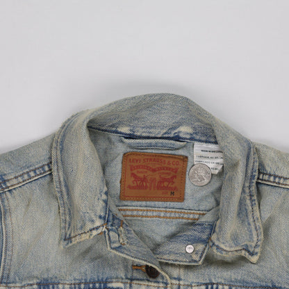 Levi Strauss & Co Denim Trucker Jacket Blue Medium Vintage