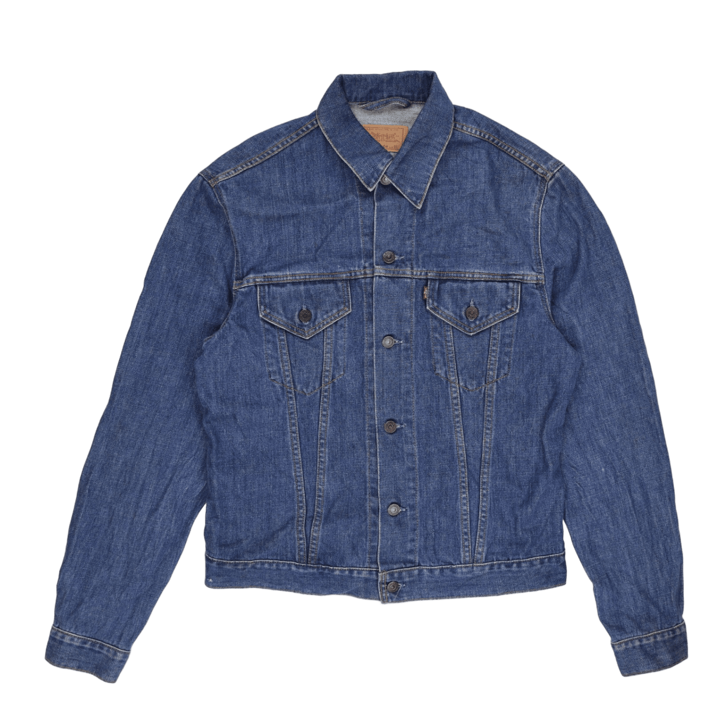 Levi's Vintage 70500 Denim Trucker Jacket Blue XL Cotton Men's