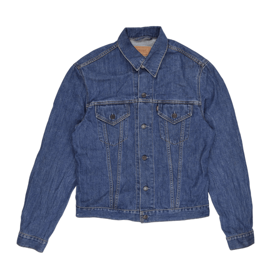 Levi's Vintage 70500 Denim Trucker Jacket Blue XL Cotton Men's