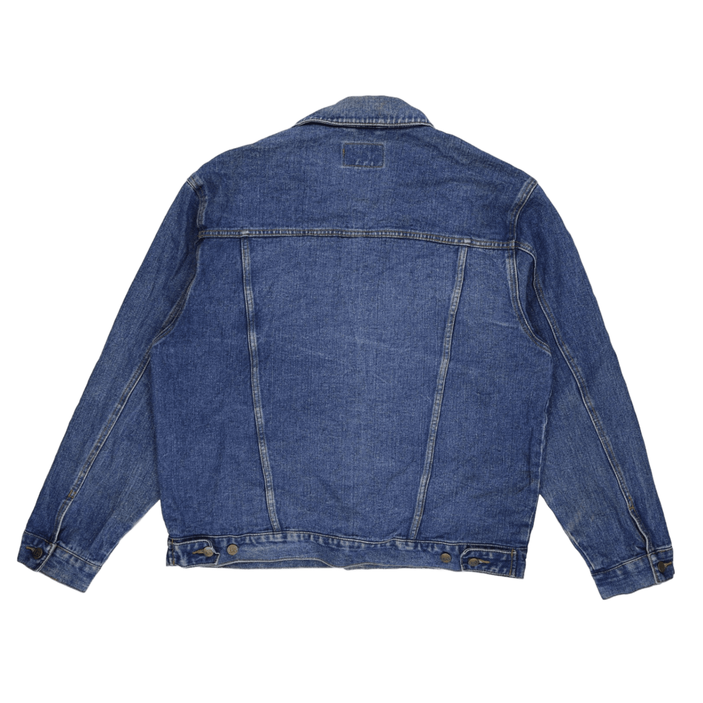 Lee Vintage Classic Blue Denim Jacket Large 100 Cotton Mens
