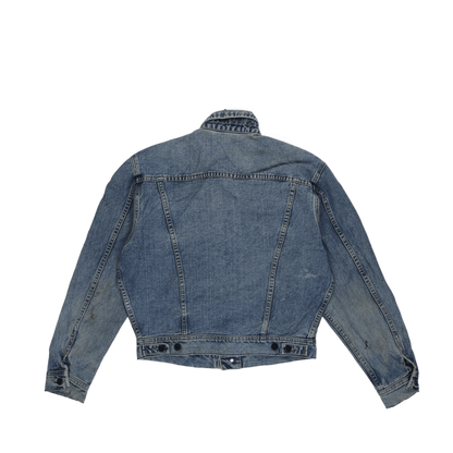 Lee Vintage Blue Denim Jacket Unisex Medium 100 Percent Cotton Collared