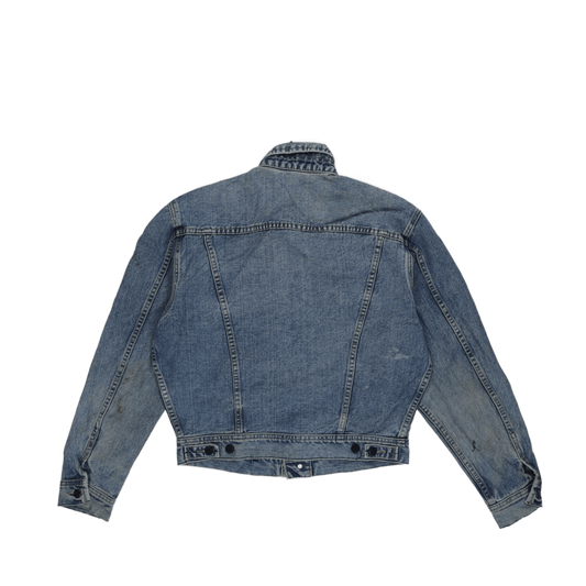 Lee Vintage Blue Denim Jacket Unisex Medium 100 Percent Cotton Collared