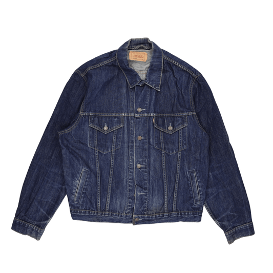 Levi's 70550 Blue Denim Trucker Jacket XL Vintage Cotton