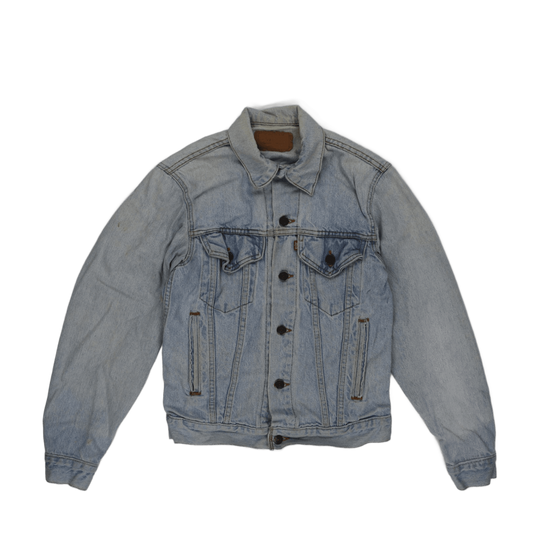 Levi's Vintage Stonewash Blue Denim Trucker Jacket Size L 100% Cotton