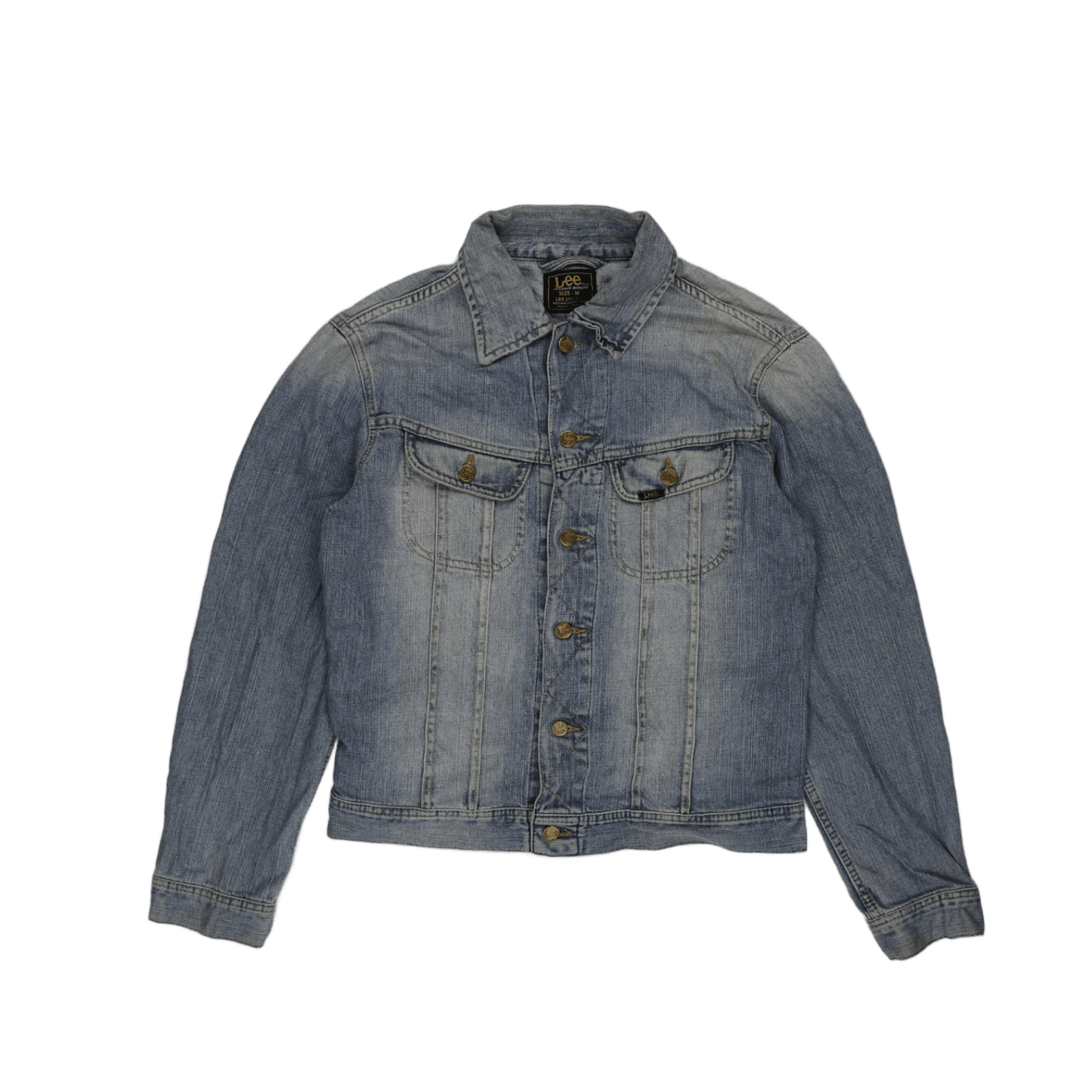 Lee Vintage Denim Jacket Blue Medium Cotton