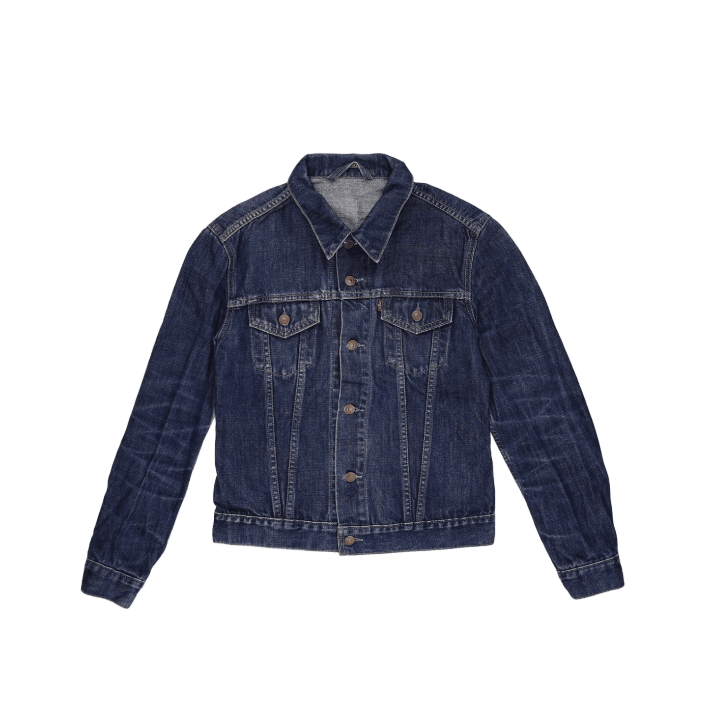 Levi's Vintage Blue Denim Trucker Jacket Men's Medium Cotton
