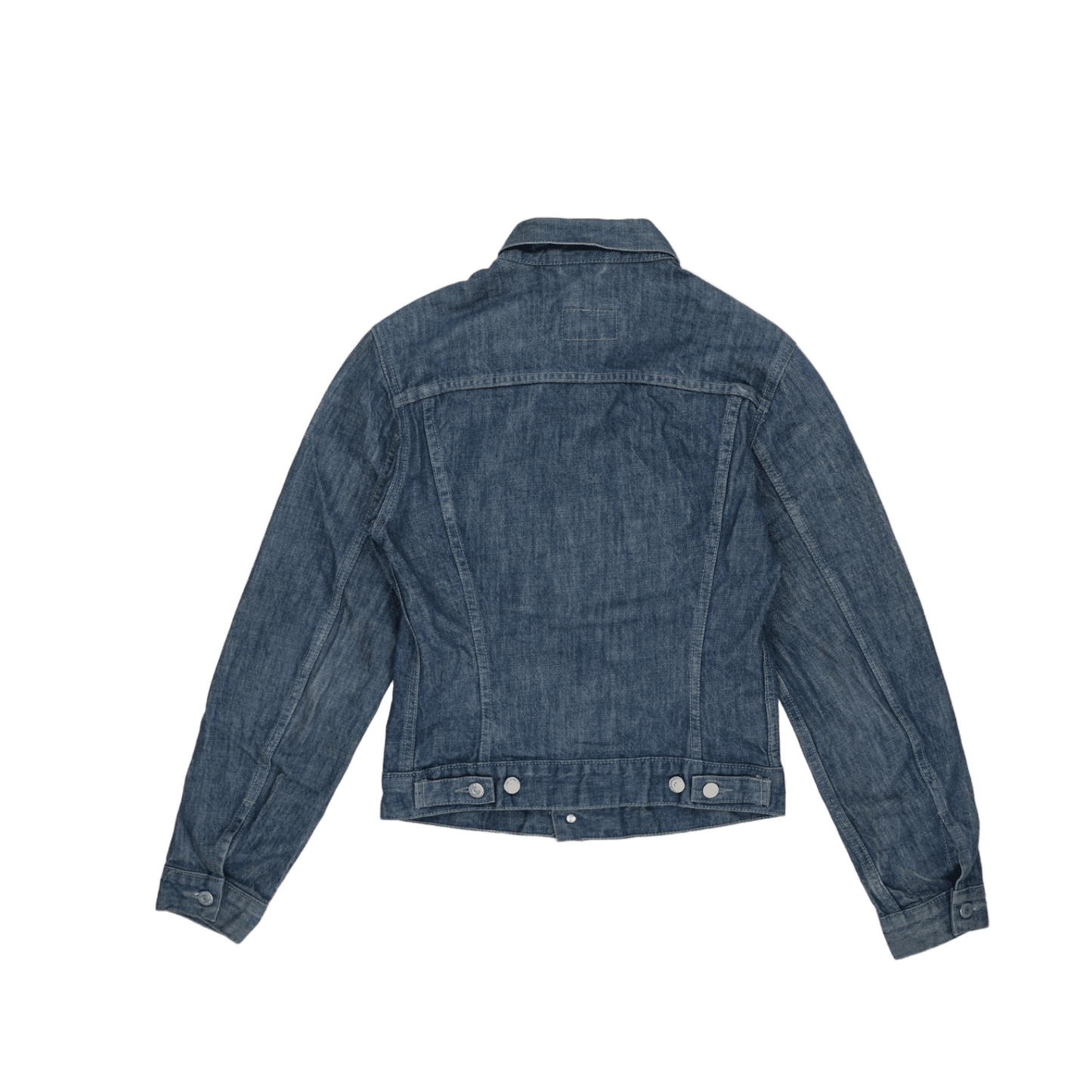 Levi's Vintage Medium Blue Denim Trucker Jacket Women's Medium Cotton