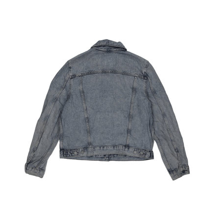 Levi's Light Blue Denim Jacket Large 100% Cotton Collared