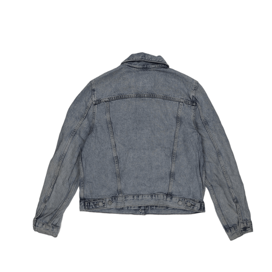 Levi's Light Blue Denim Jacket Large 100% Cotton Collared