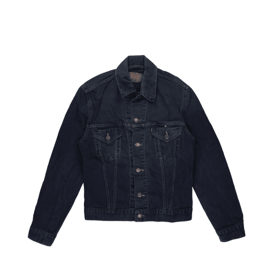 Levi's Men's Vintage Dark Blue Denim Trucker Jacket Medium Cotton