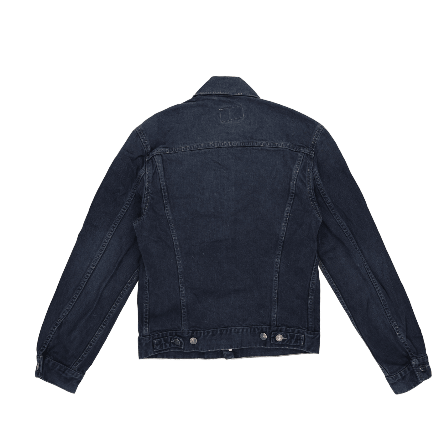 Levi's Men's Vintage Dark Blue Denim Trucker Jacket Medium Cotton