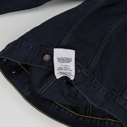 Levi's Men's Vintage Dark Blue Denim Trucker Jacket Medium Cotton