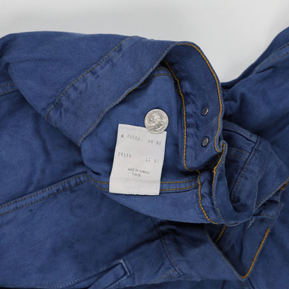 Levi's Vintage Blue Denim Jacket Men's Medium 100% Cotton Collared