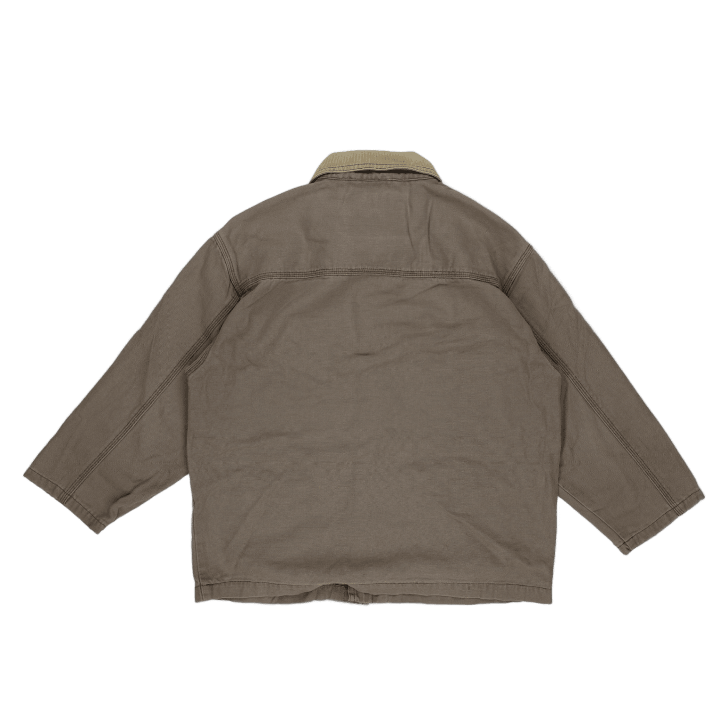 Wrangler Vintage Western Chore Jacket Beige Large 100 Percent Cotton