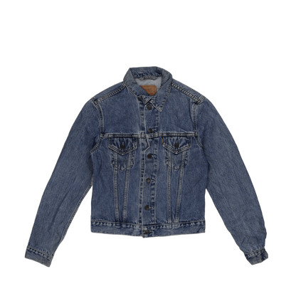 Levi's Vintage Blue Denim Jacket Women Medium Classic Western Cotton
