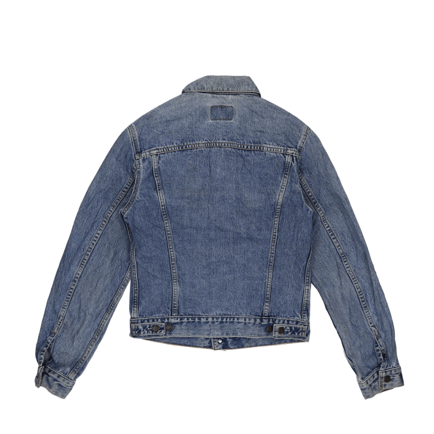Levi's Vintage Blue Denim Jacket Women Medium Classic Western Cotton