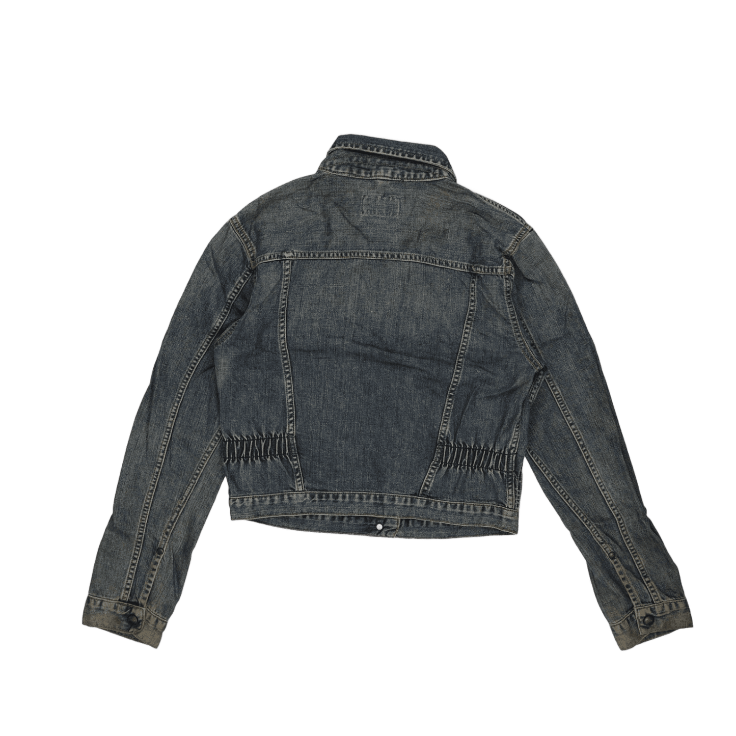Wrangler Women's Vintage Blue Denim Jacket Size Medium Cotton