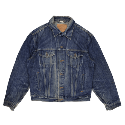 Levi's Vintage 70516 Trucker Jacket Blue Large Cotton Denim