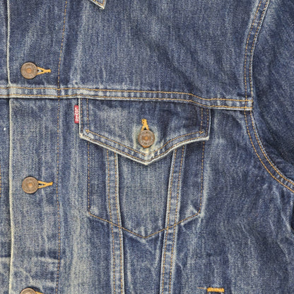 Levi's Vintage 70516 Trucker Jacket Blue Large Cotton Denim
