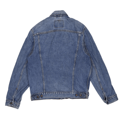 Levi Strauss & Co Vintage Medium Blue Trucker Jacket Men's Medium Cotton Denim