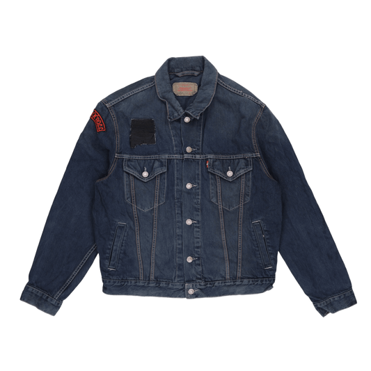Levi's Vintage Type III Denim Jacket Classic Blue Medium 100% Cotton Collared